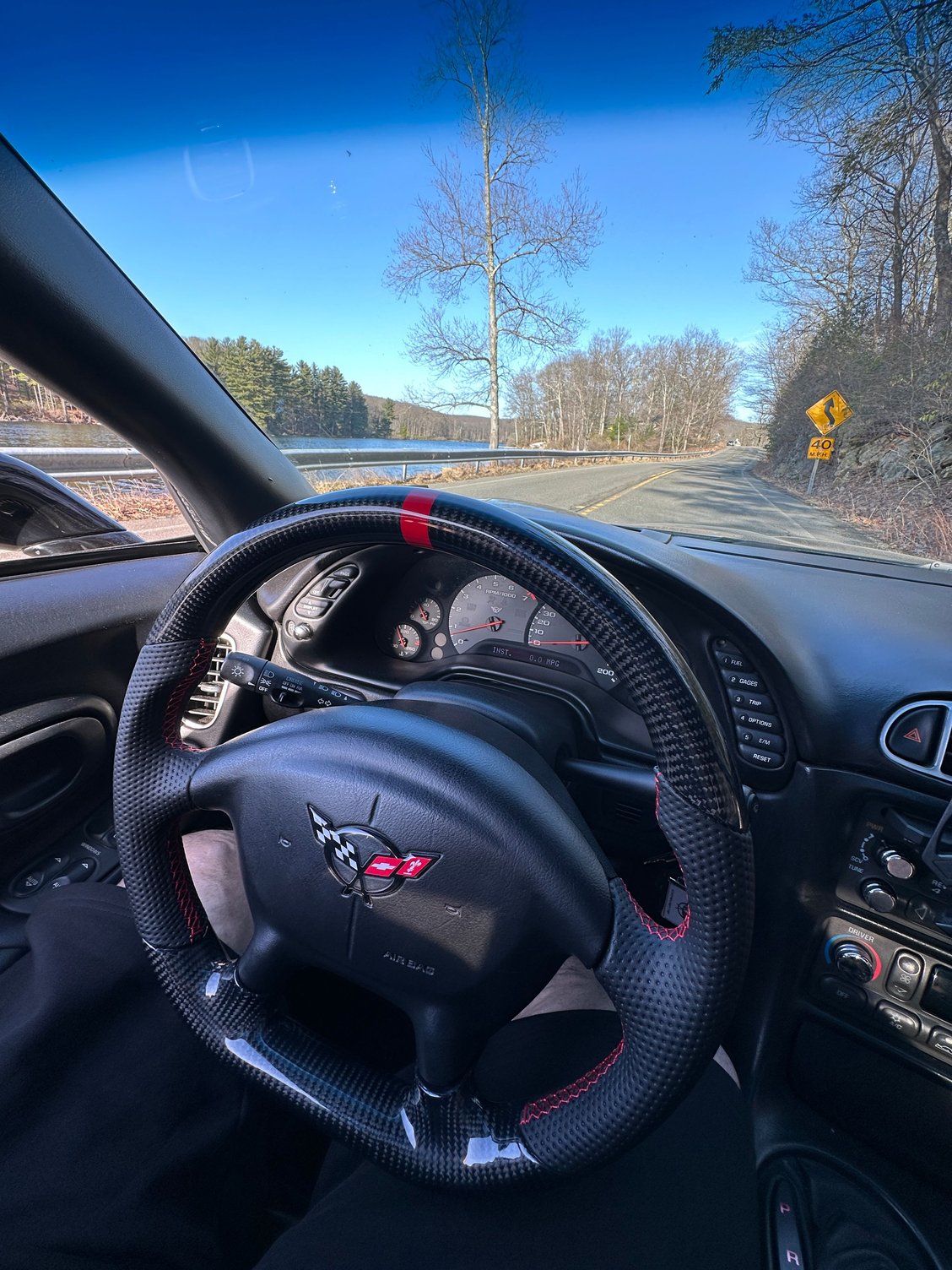 C5 Corvette Carbon Fiber Steering Wheel (1996-2004)