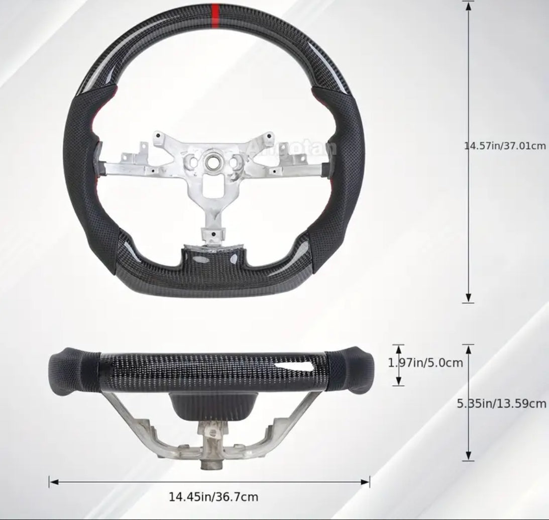 C6 Corvette Carbon Fiber Steering Wheel (2005-2013)