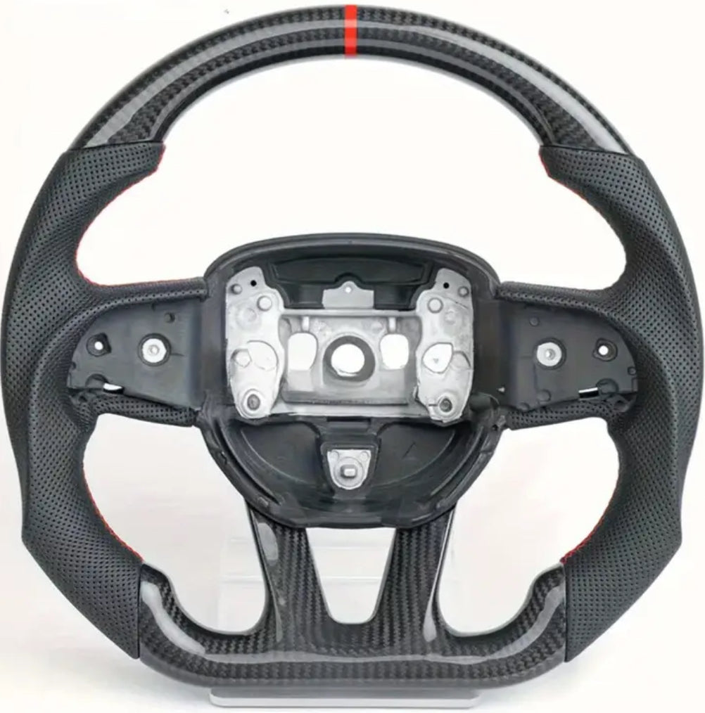 Dodge Charger/Challenger/Durango Carbon Fiber Steering Wheel