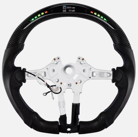 BMW F Series Carbon Fiber Steering Wheel