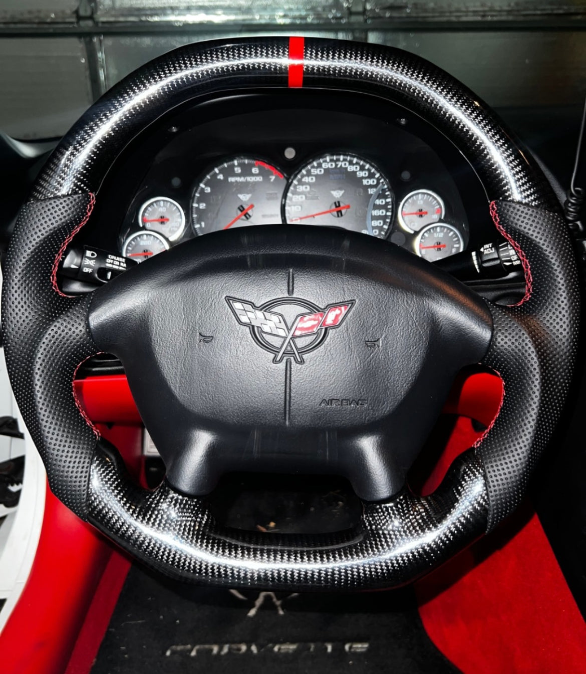 C5 Corvette Carbon Fiber Steering Wheel (1996-2004)