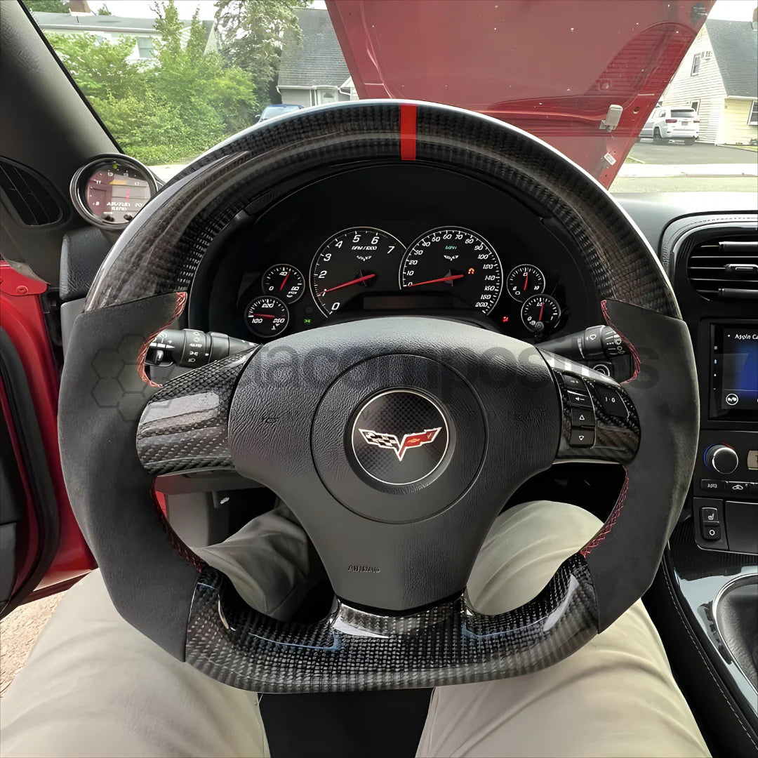 C6 Corvette Carbon Fiber Steering Wheel (2006-2013)