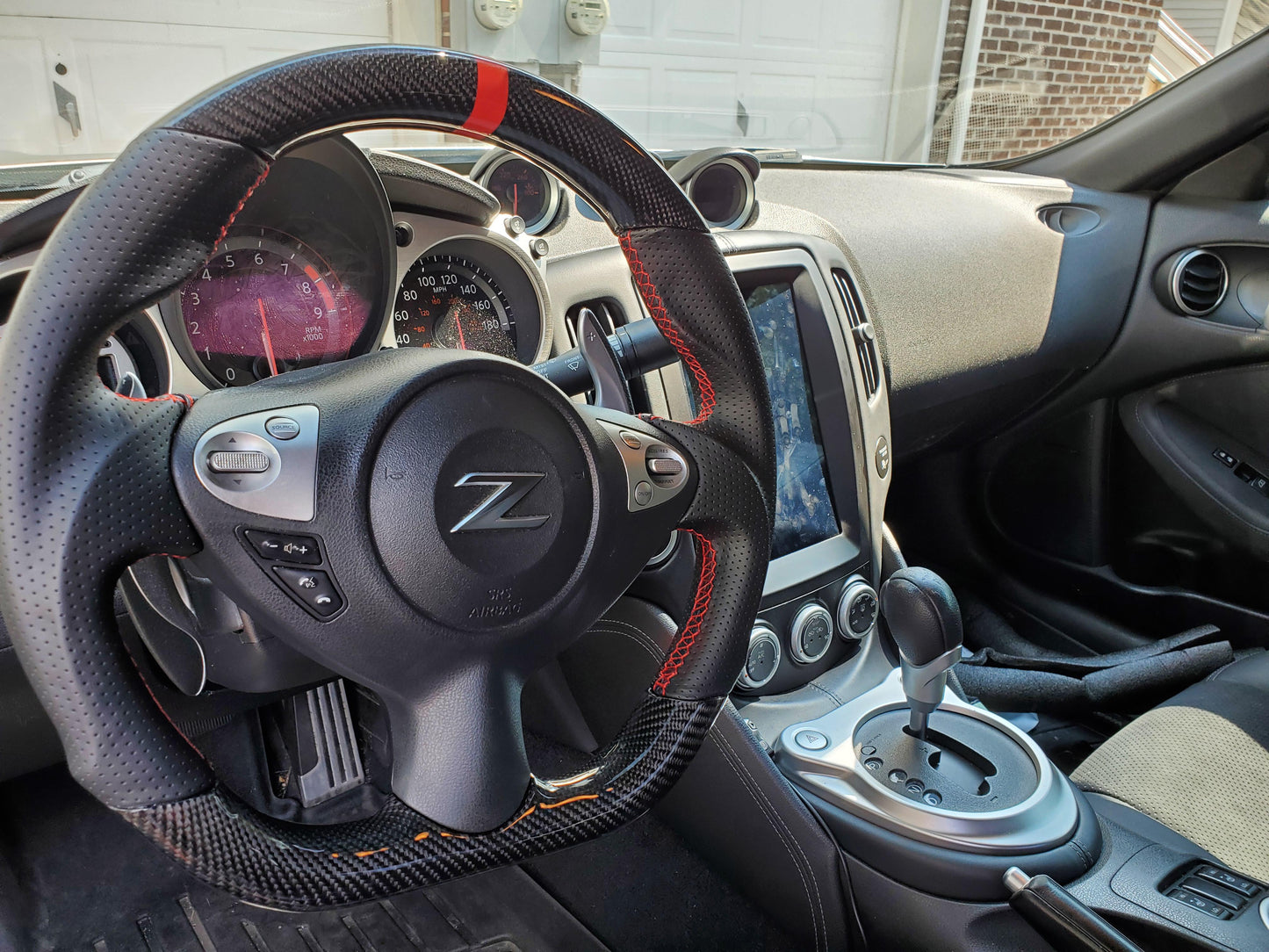 Nissan 370Z Carbon Fiber Steering Wheel (2009-2020)