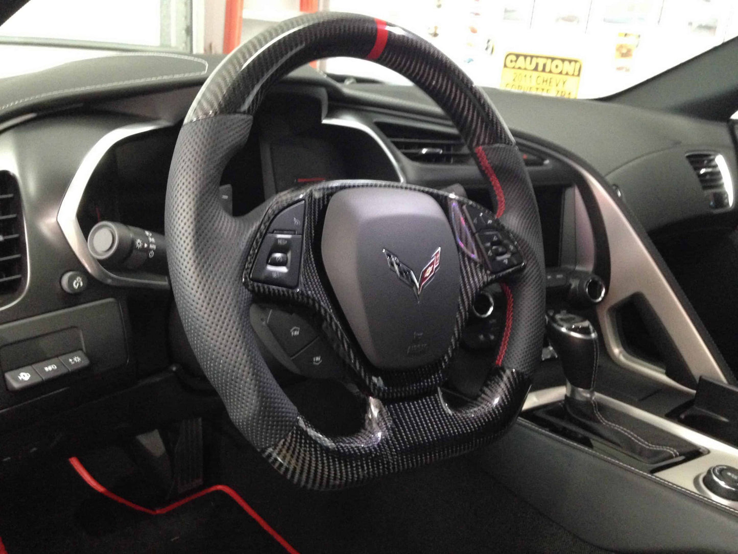 C7 Corvette Carbon Fiber Steering Wheel (2014-2019)